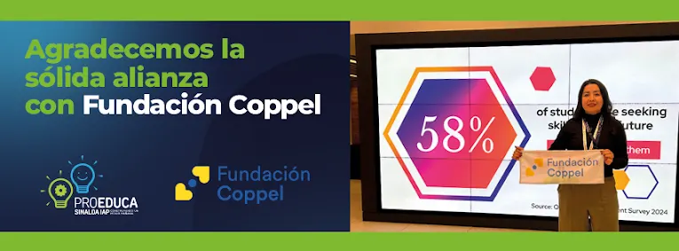 Agradecemos la sólida alianza con Fundación Coppel