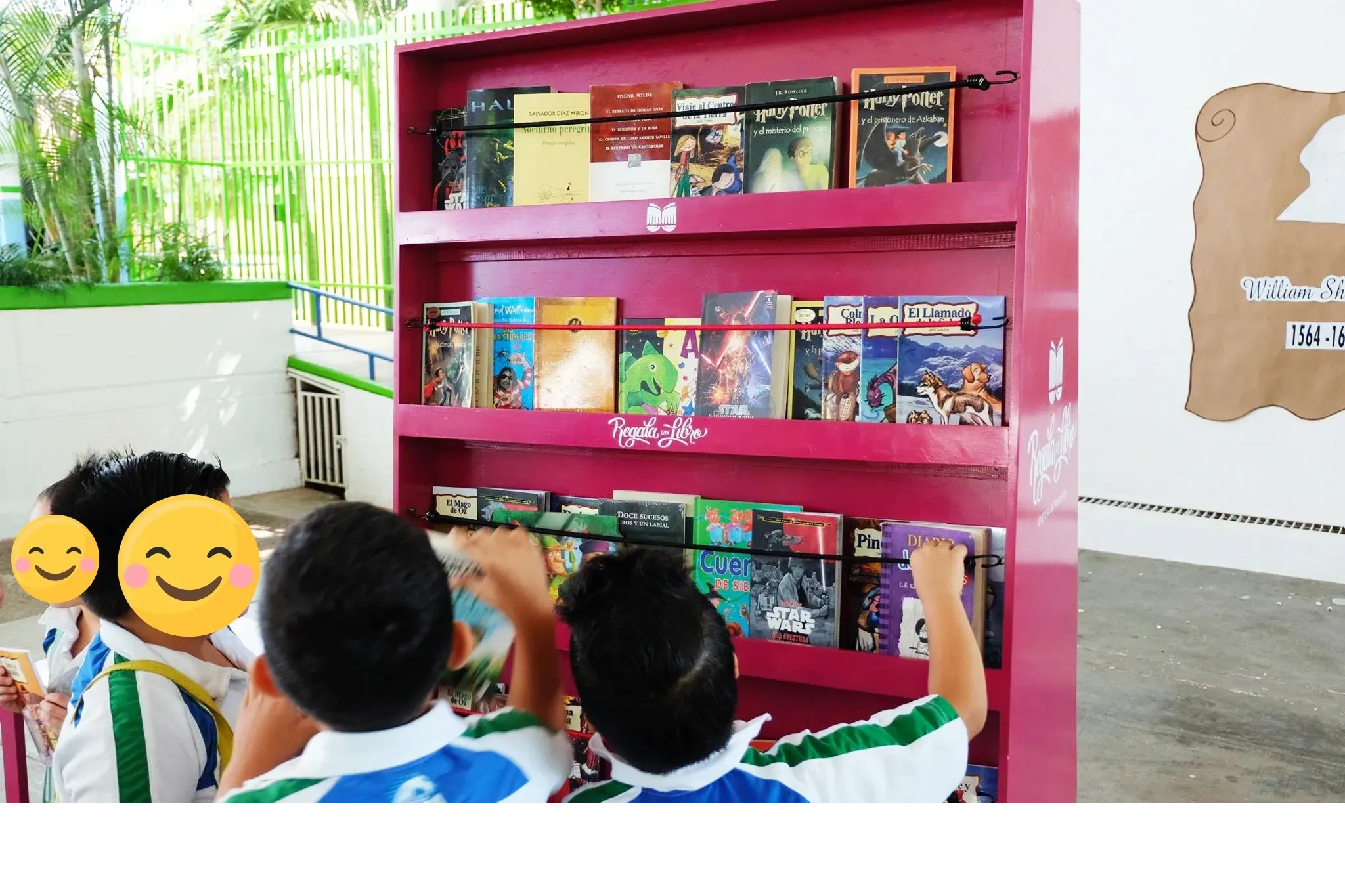Crianças celebram a leitura com Regala un Libro Culiacán